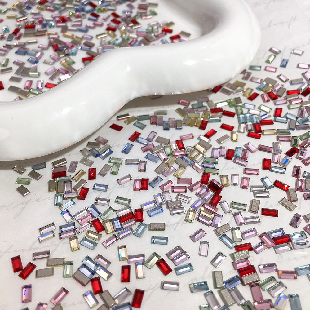 仿华子倒边长条2*4平底钻