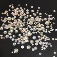 Красная и золотая луна белая 2,0-6,5 мм200 кусочков