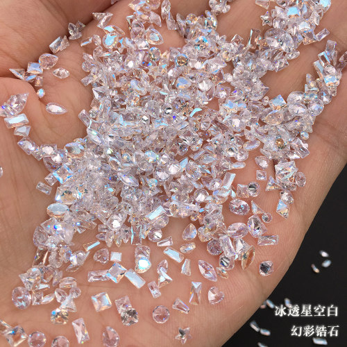 指甲饰品SUNLEAD义乌5A冰透锆石