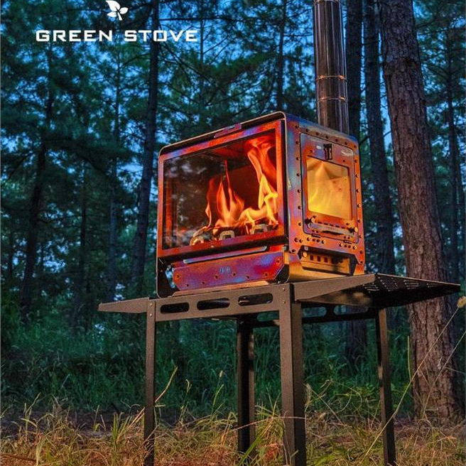 绿炉桌面大师Table Master Max户外柴火炉露营帐篷取暖炉