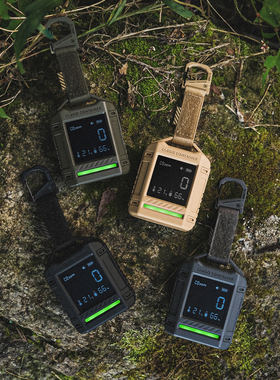 韩国CARGO一氧化碳报警器露营户外野营温度计湿度计CO探测器