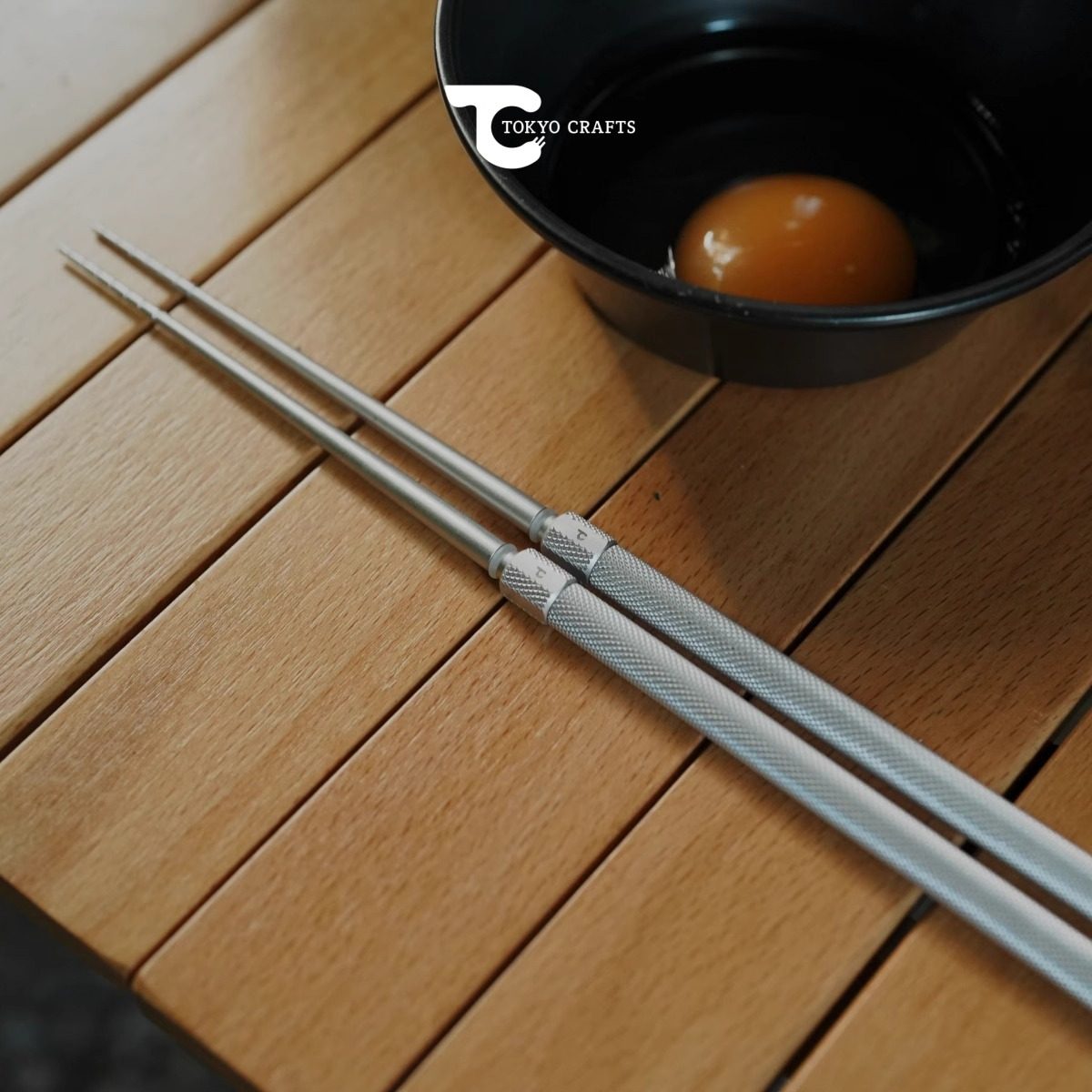 TOKYO CRAFTS户外露营便携式折叠筷子银筷子