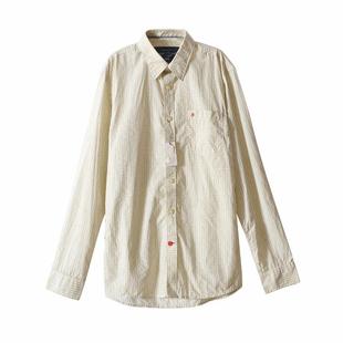 男装 翻领长袖 商务通用 衬衣纽扣开衫 E11和前秀单穿内搭纯棉衬衫