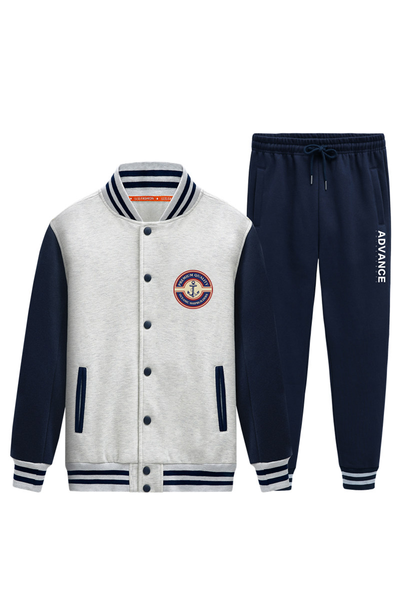 棒球服男冬青少年班服卫衣外套休闲运动套装A163-QQ8687-P95,男装卫衣,星座211-1