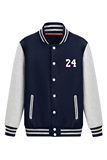 2021新款日系宽松大码棒球服情侣拼接针织夹克男潮A163-Q8940-P55，男装卫衣，星座211-1