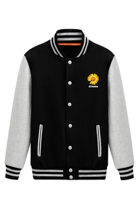 冬季休闲运动宽松棒球服开衫卫衣加绒加厚A163-Q8957-P55图片