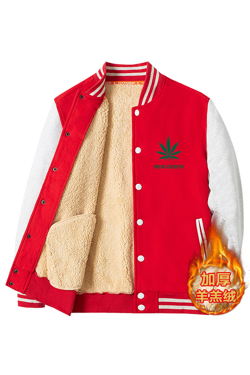2020年冬季青春宽松衣服棒球服运动休闲加绒加厚A163-BP386-P65,男装卫衣,星座211-1