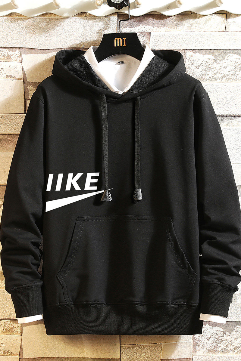 冬季运动服男加绒加厚卫衣男大童连帽保暖带绒A163-J7842-P55,男装卫衣,星座211-1