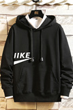 冬季运动服男加绒加厚卫衣男大童连帽保暖带绒A163-J7842-P55，男装卫衣，星座211-1