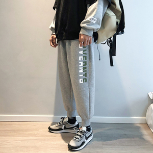 秋冬季新款束脚卫裤宽松港风休闲百搭潮裤A163-F086图片