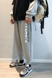 秋冬季新款束脚卫裤宽松港风休闲百搭潮裤A163-F086，男装休闲裤，星座211-1