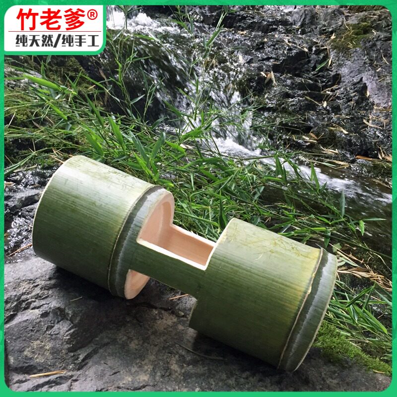 竹筒创意多肉植物工艺品毛竹花盆
