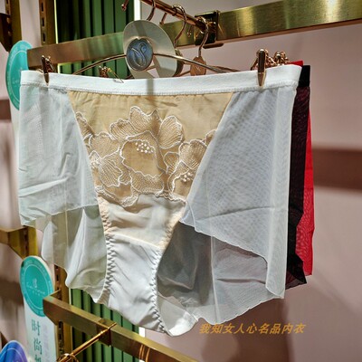 微天鹅女士内裤TK4616速干舒适网纱平角短裤配套文胸TW4916 4917