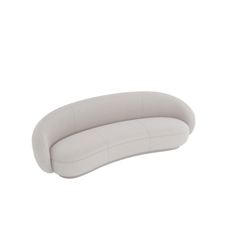 配套大堂公区休闲区沙发实木框架