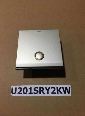 二手 奇胜ULTI   U201SRY2KW 开关面板   A477