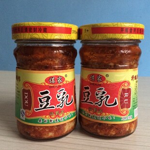 江西高安土特产 灰埠谌家豆腐乳 农家美味豆腐228克每瓶