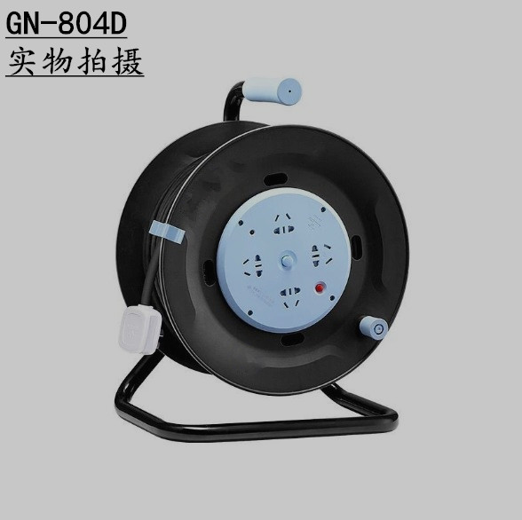 公牛电缆盘GN-804D拖线盘移动缠绕盘热过载保护30米50米 16A插座