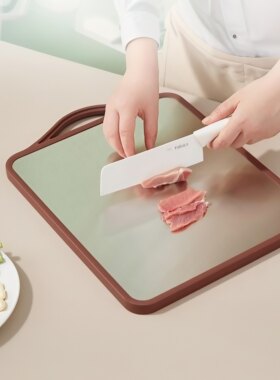 304不锈钢菜板防霉抗菌家用食品级生熟分开双面两用菜板大切菜板