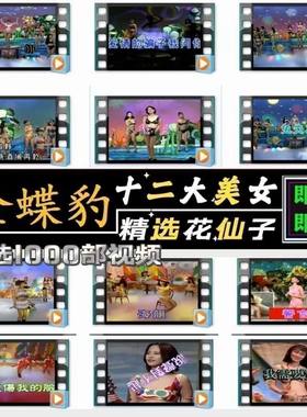 十二大美女歌曲U盘闽南语台语车载优U盘经典老歌花仙子全视频