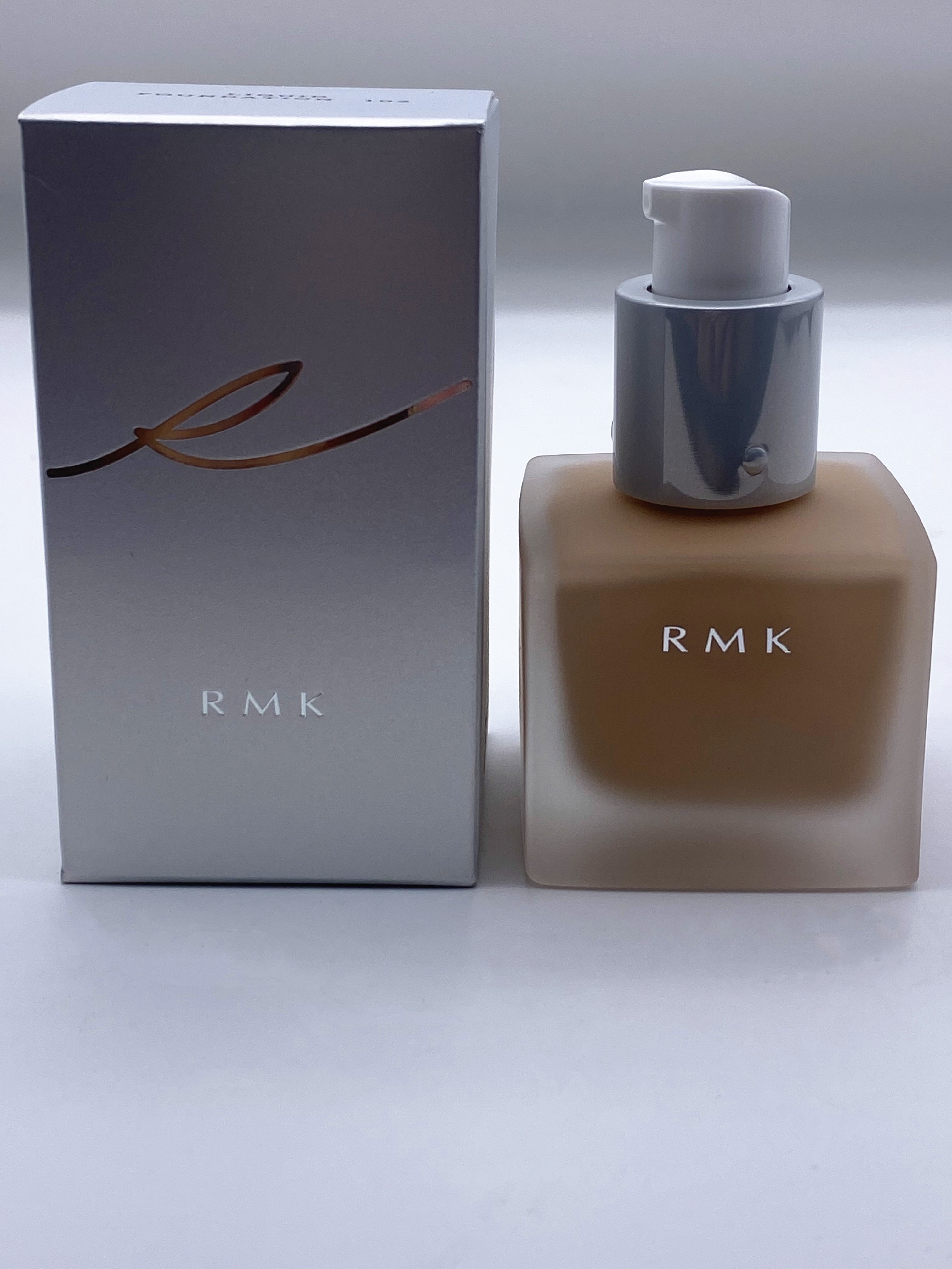 香港苏宁 RMK丝薄粉底液30ml 水凝光彩粉霜柔光粉霜 102 保湿遮瑕