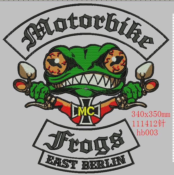 电脑刺绣花制版设计emb文件 非实物hb003