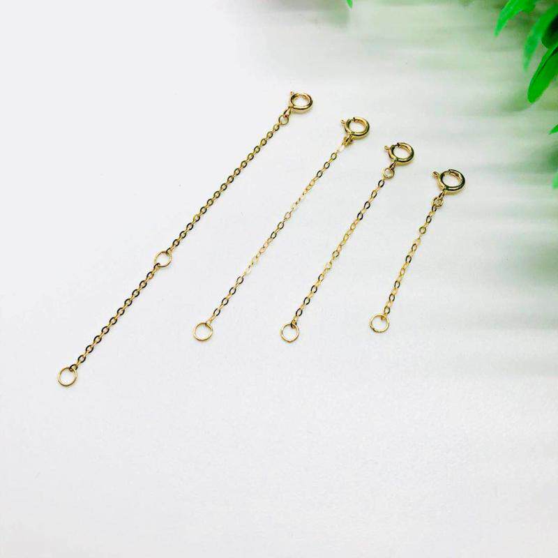 quality goods 18K Jin Yan Long chain Suffix AU750 lengthen Spring buckle Bracelet Necklace Anklet DIY partsin the Jewelry/Diamond/Jade/Gold , K gold jewelry, Bracelets category - from Buy2taobao.com to provide professional Taobao agent buy service