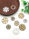 Металлический аксессуар ручной работы, аксессуары с шестернями, в стиле панк