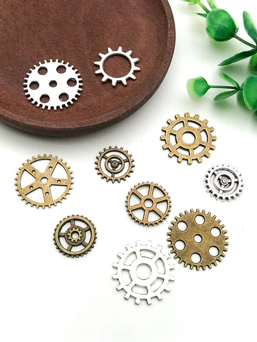Металлический аксессуар ручной работы, аксессуары с шестернями, в стиле панк