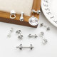 哑铃杠铃项坠挂件饰品配件diy材料 可选古银运动风格 10个单款 混款