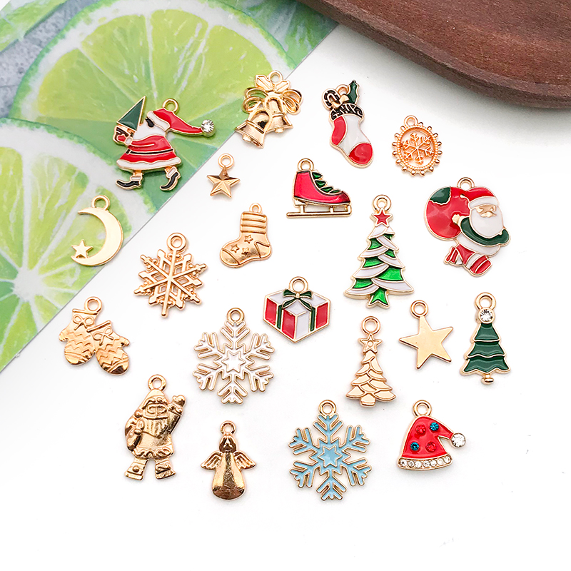 DIY饰品配件首饰吊坠圣诞树圣诞