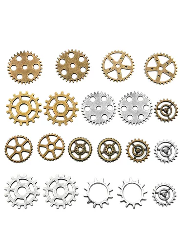 Металлический аксессуар ручной работы, аксессуары с шестернями, в стиле панк