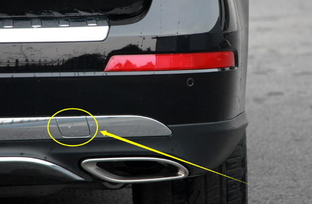 适用于奔驰GLS400后杠拖车盖GLS350d GL450 500牵引钩电镀盖板166