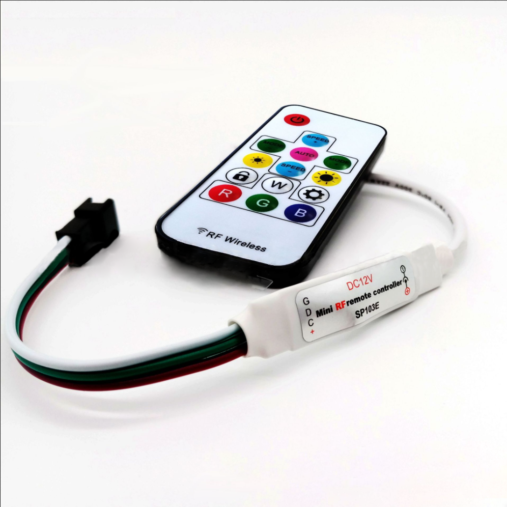 追光跑马流水2811灯条灯带控制器  手机蓝牙app幻彩全彩led调光器