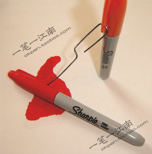 单头记号笔 Sharpie Fine Point Permanent Marker