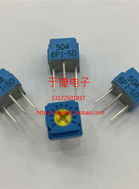 GF063P1-B504单圈精密B500K 504 6P1-5D 原装TOCOS 3362P-504