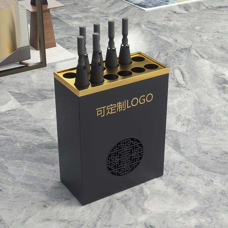 雨伞架收纳桶酒店大堂商用家用门口放伞置物架子简约简约沥水挂伞