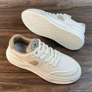 男士厚底运动鞋子男鞋2026新款春季百搭小白板鞋男款春秋休闲鞋潮