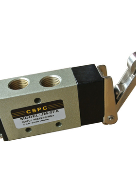 CSPC气动电磁阀JM-07A二位五通机械阀设备阀配件电控阀控制阀气阀