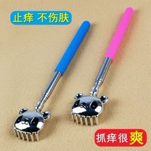 不锈钢伸缩抓背挠痒神器少女痒痒挠抓背器年轻人可爱不求人抓痒器