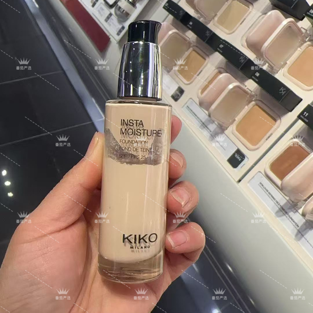 意大利 KIKO 水润粉底液 SPF25 instamoisture保湿遮瑕