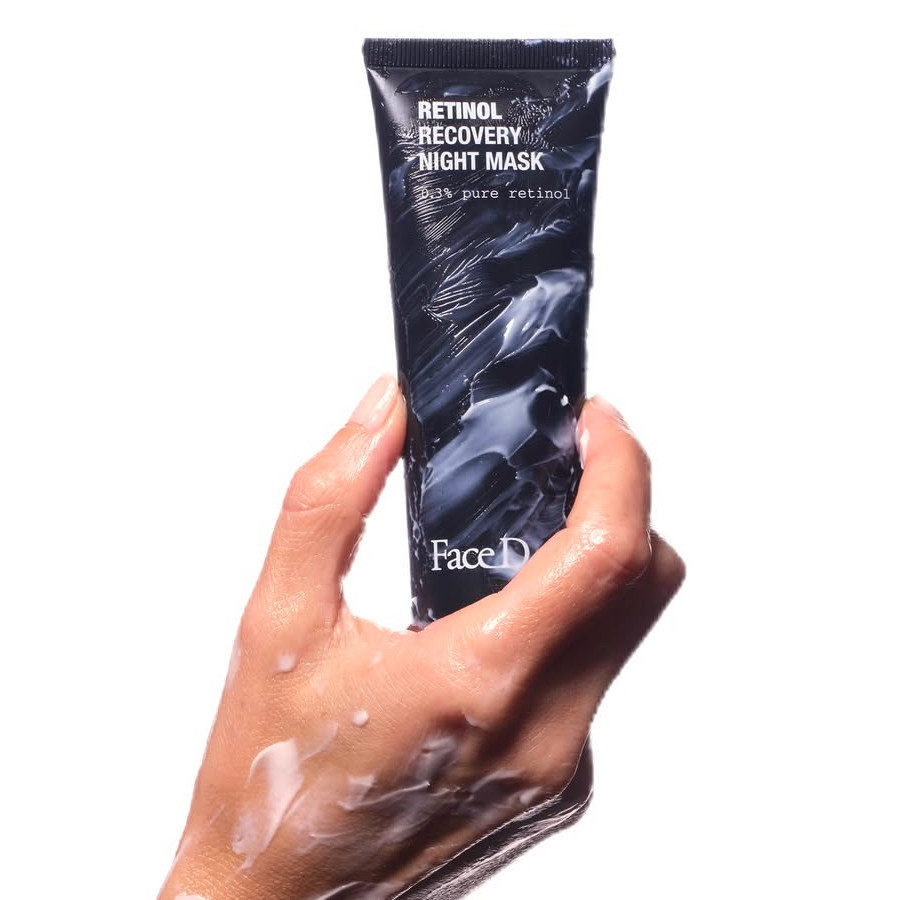 意大利 faced 视黄醇夜间焕肤面膜 75ml 抗皱