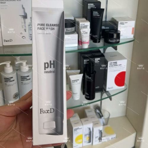 现货意大利 faced 柔和洁净洗面奶 洁面乳 125ml 油脂平衡敏感
