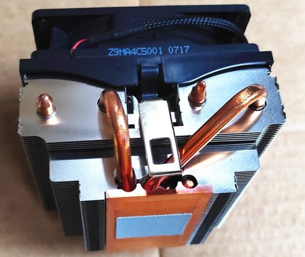 全新CPU散热器 AMD原装4热管铜底AM2 AM3 AM4 AVC风扇4线温控静音