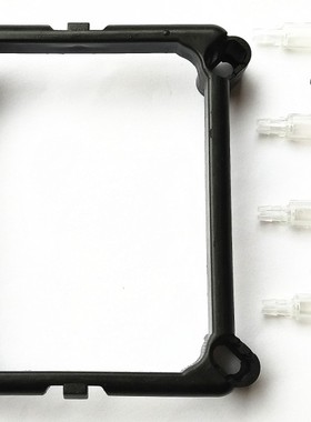 INTEL 1200 115X 1366主板支架 CPU散热器卡扣风扇 长方形底座