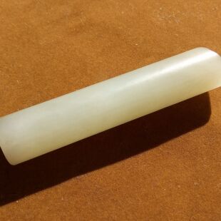 新疆和田山料原石 青白玉戒指扳指边角料 可雕刻印章料