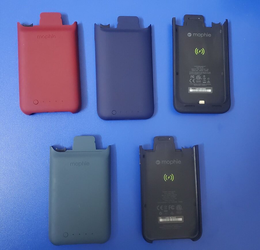 mophie适用于苹果x背夹电池充电宝适用于iphone xs无线智能电池