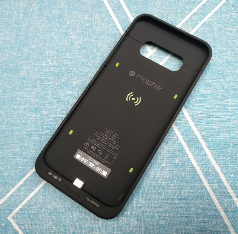 mophie S8+背夹电池 mophie s8无线充电背夹