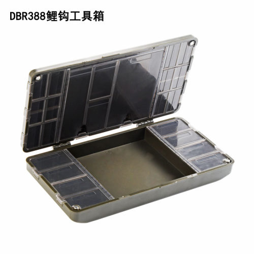 酷诺DBR388鲤钓工具盒分类配盒