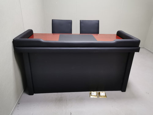 办公审讯桌询问桌软包桌椅防撞桌