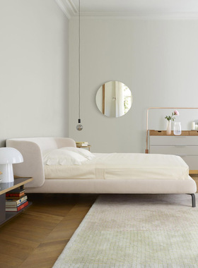 Ligne Roset写意空间纯进口现代Desdemone卧房床布艺床高端轻奢